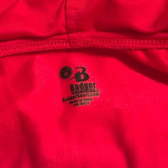 Badger Women Red|White Lady Patriots Track Jacket Sz M - Picture 5 of 8